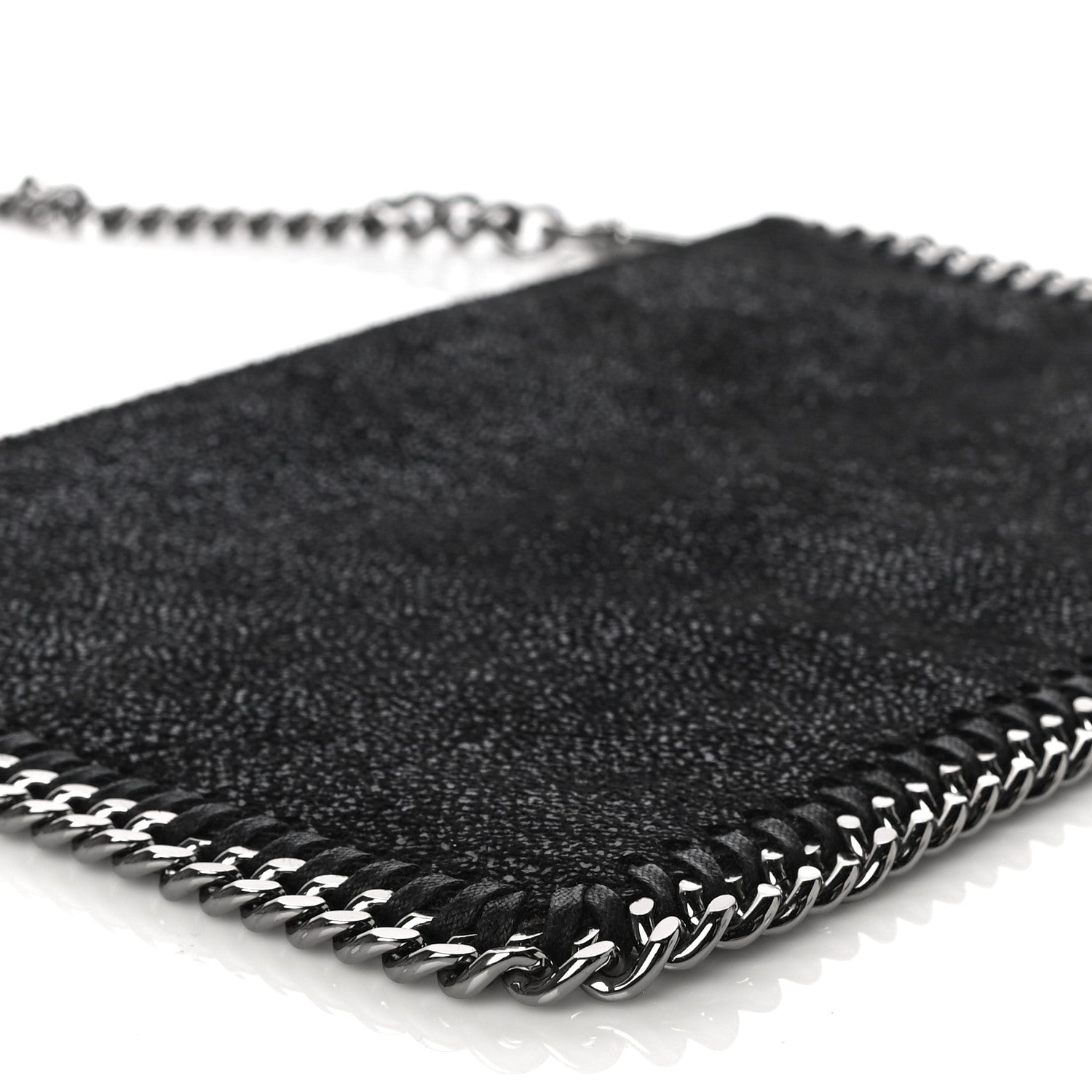 Stella McCartney Shaggy Deer Falabella Clutch Black 10 of 15