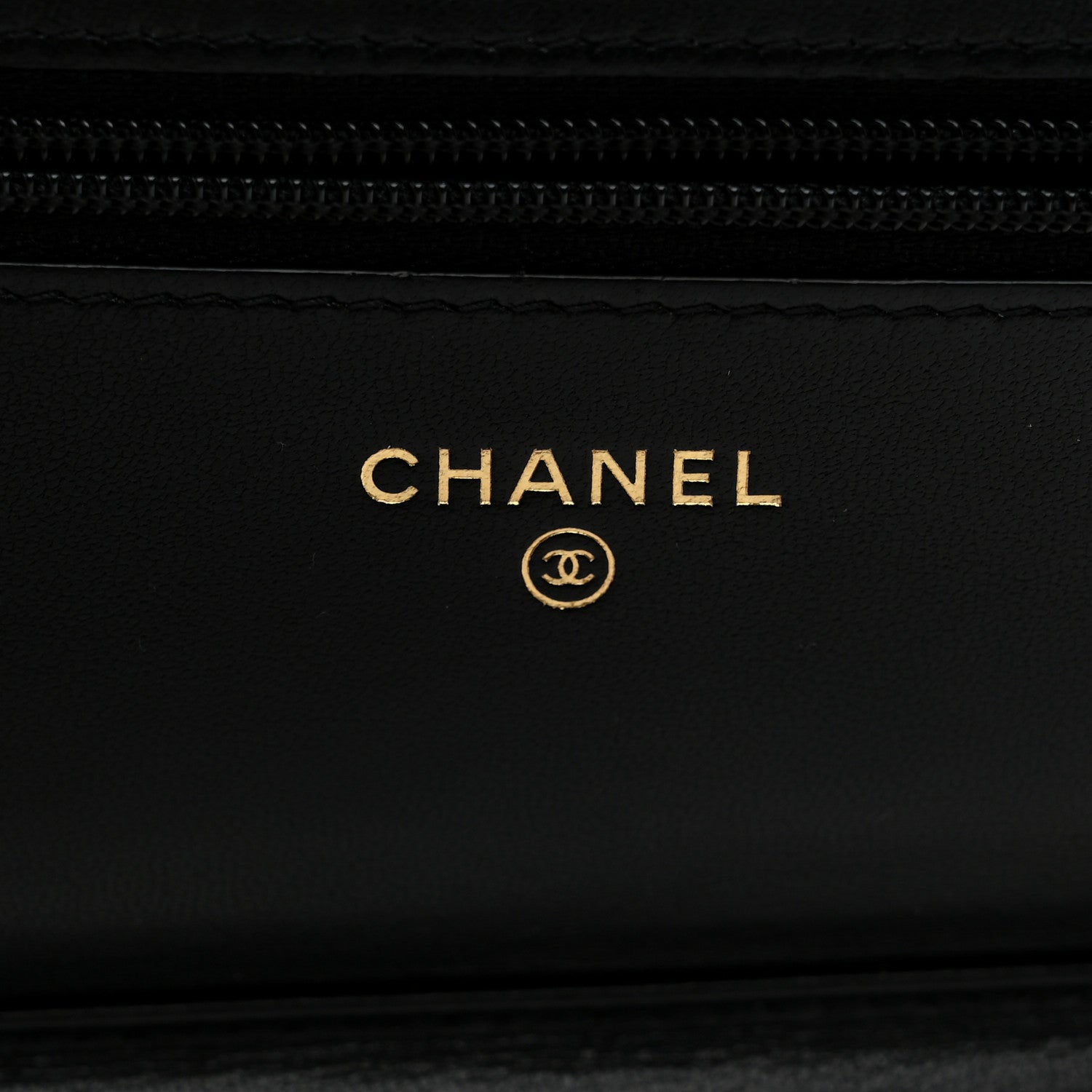Chanel Lambskin Quilted Infinity Wallet On Chain WOC Black 6 of 11