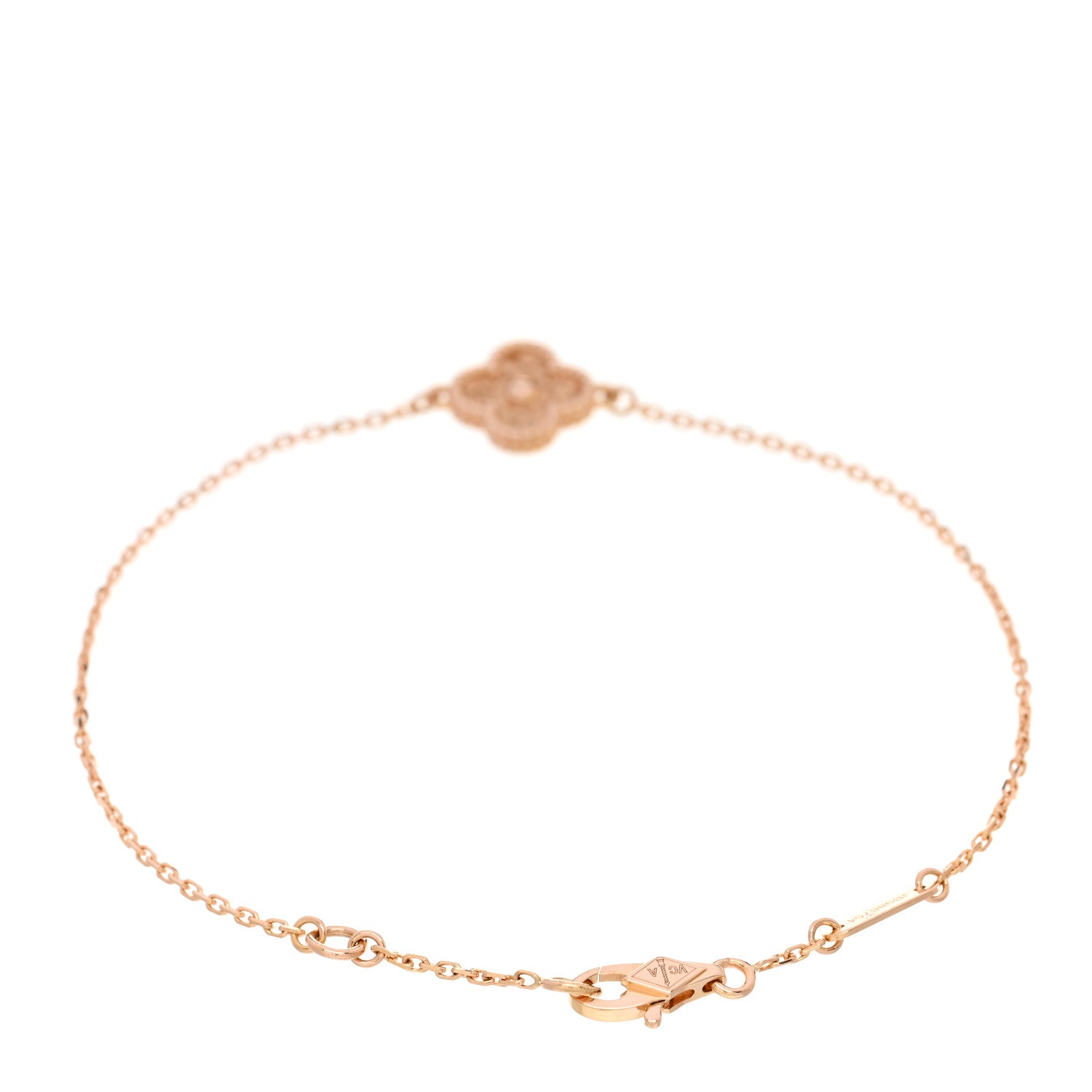 Van Cleef & Arpels 18K Rose Gold Sweet Alhambra Bracelet 2 of 5
