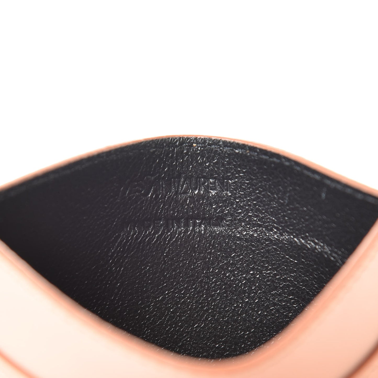 Calfskin Belle De Jour Card Case Blush