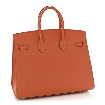 Hermes Epsom Birkin Sellier 25 Terre Battue 3 of 12