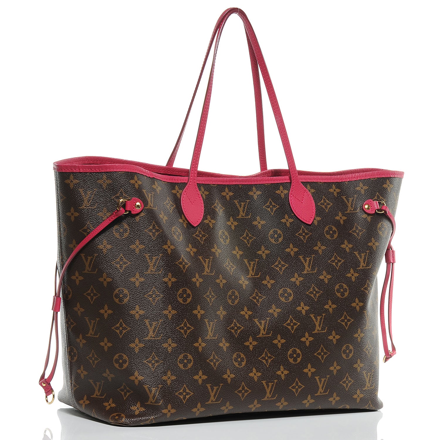 Louis Vuitton Monogram Articles de Voyage Ikat Neverfull GM Rose Indien 3 of 7