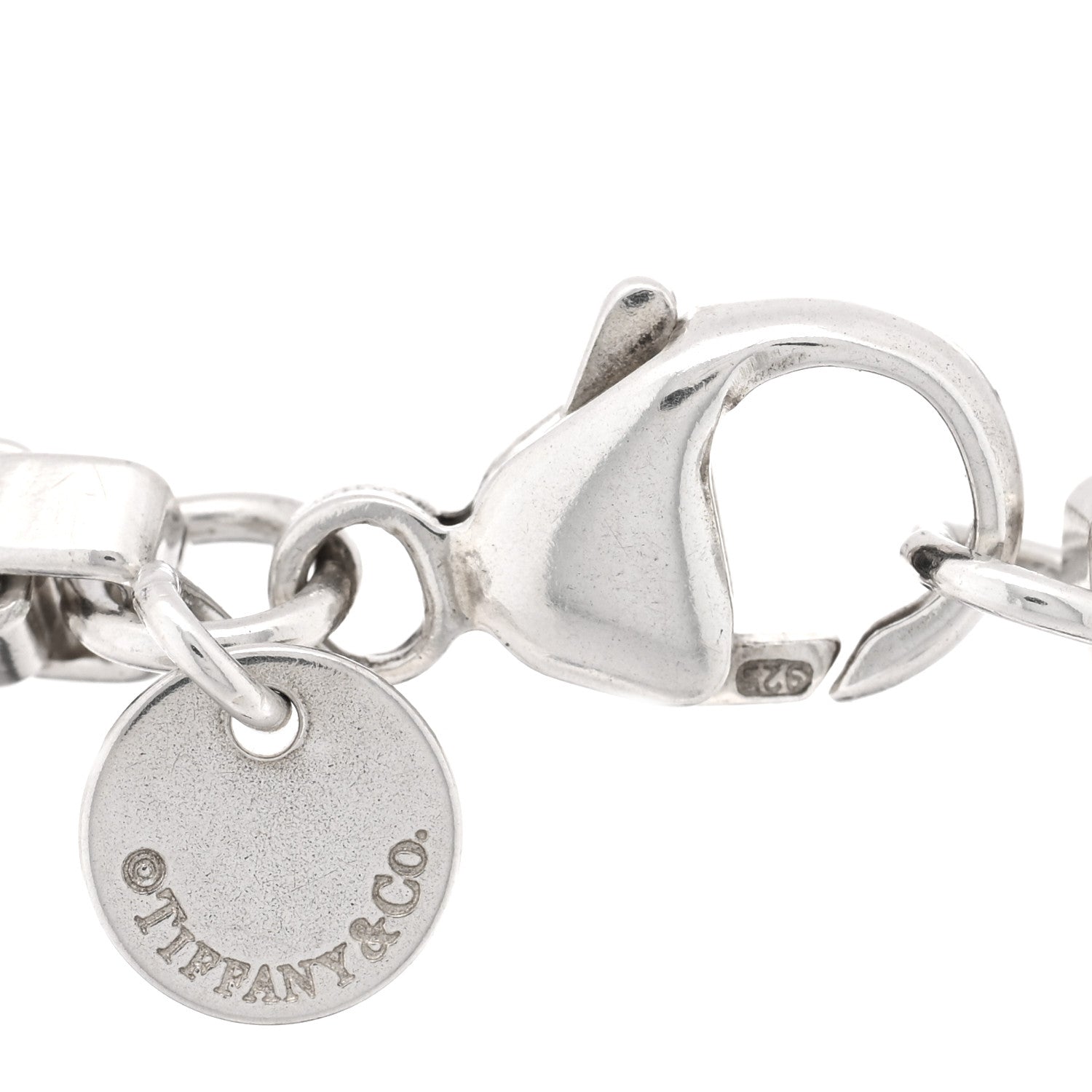 Tiffany Sterling Silver 4mm Venetian Link Bracelet 3 of 3