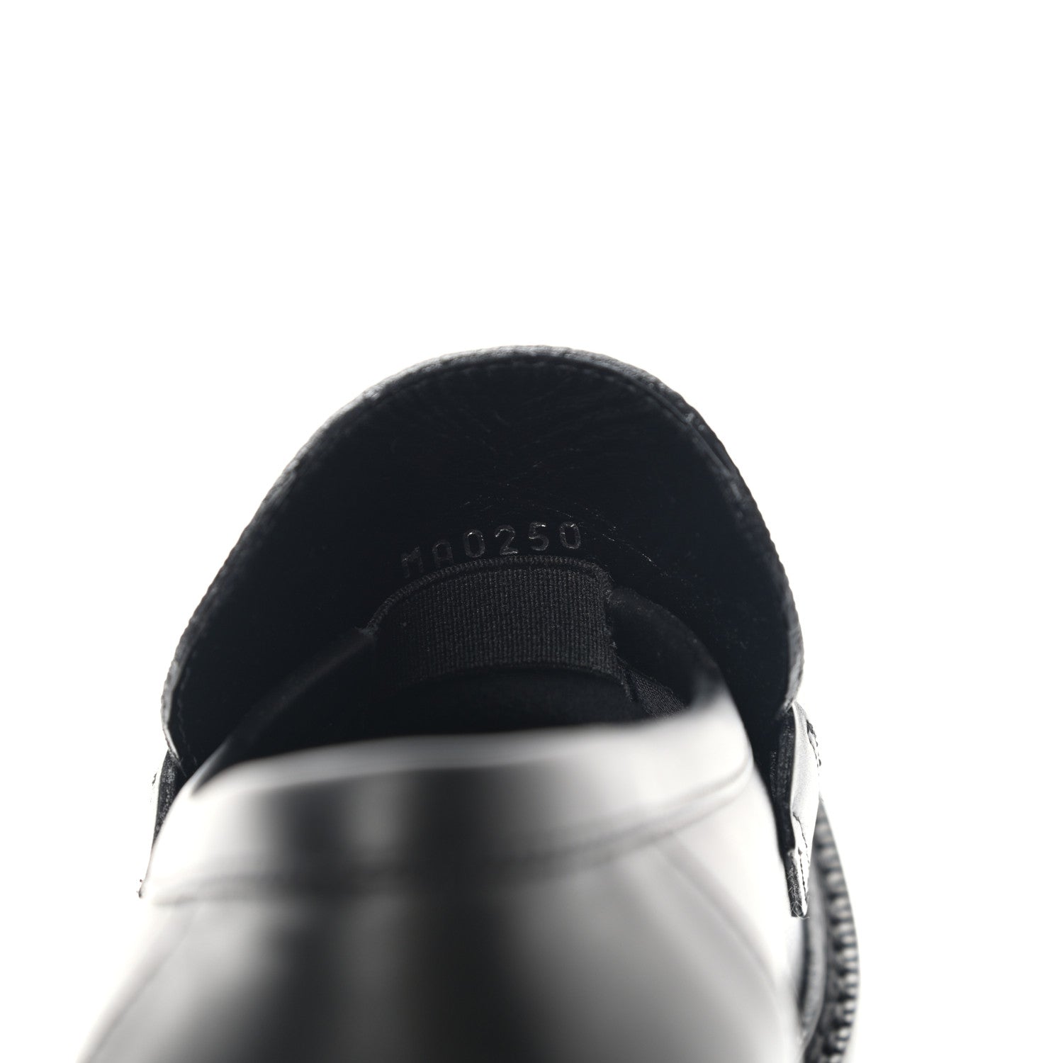 Louis Vuitton Monogram Calfskin Academy Loafers Pumps 38 Black 9 of 11