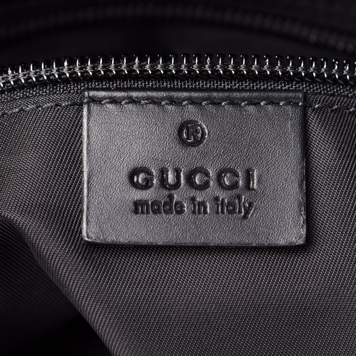 Gucci GG Supreme Monogram Web Messenger Bag Black 6 of 9