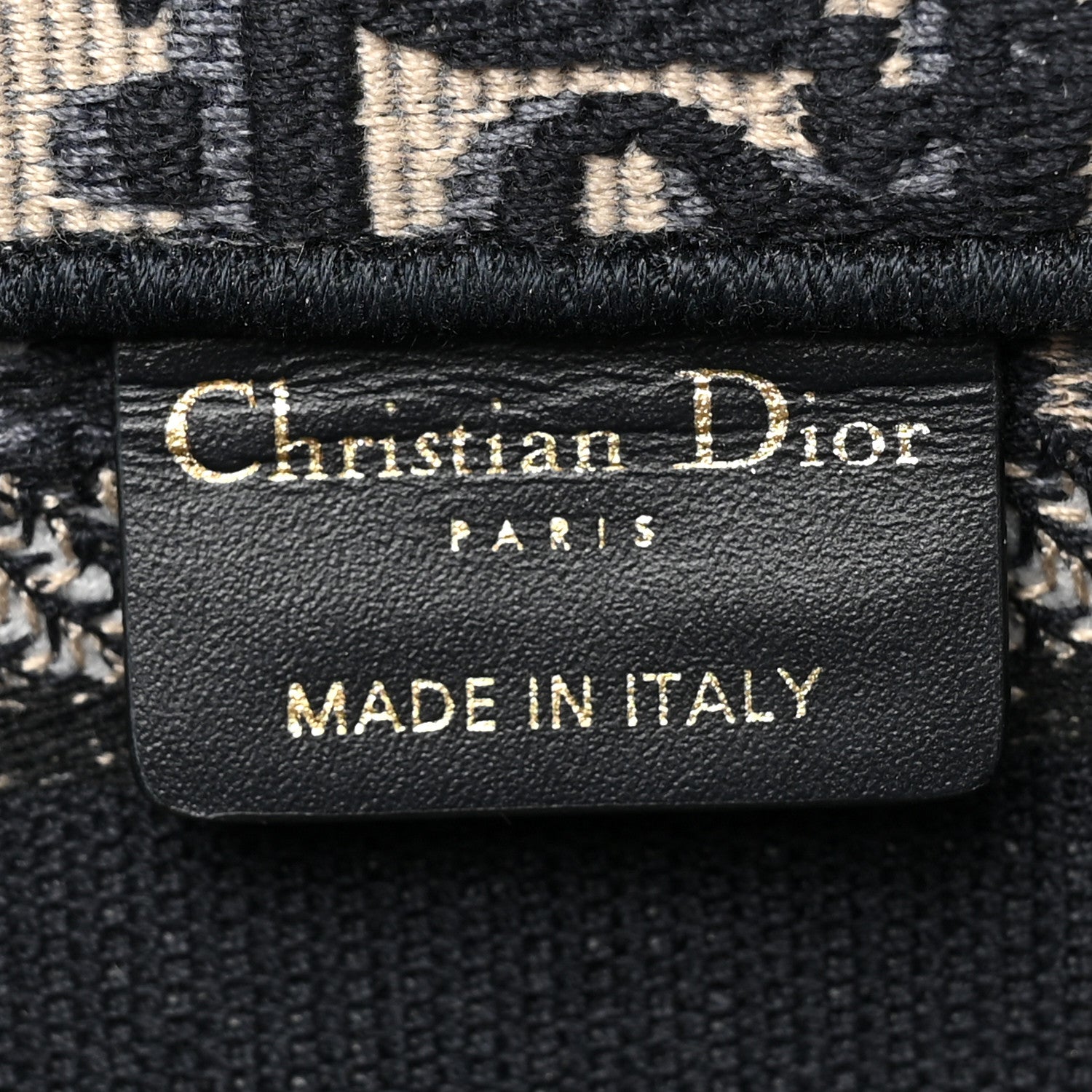 Christian Dior Oblique Mini Book Tote With Strap Blue Multicolor 6 of 10