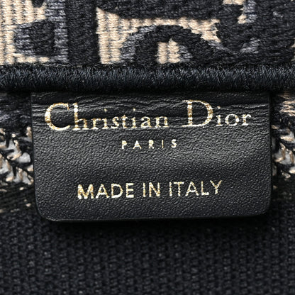 Christian Dior Oblique Mini Book Tote With Strap Blue Multicolor 6 of 10