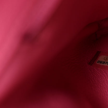 Chanel Caviar Quilted Flap Clutch Pink 7 of 7
