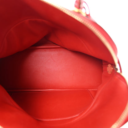 Hermes Taurillon Clemence Bolide 31 Rouge Vif 5 of 12
