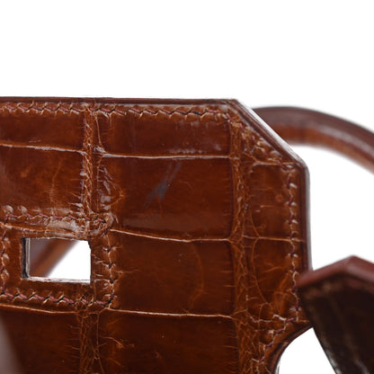 Hermes Shiny Porosus Crocodile Birkin 35 Etrusque 32 of 35