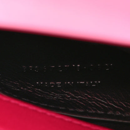 Saint Laurent Lambskin Quilted Double Flap Bag Pink 9 of 12