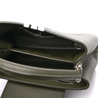 Louis Vuitton Taurillon Capucines BB Khaki 5 of 8