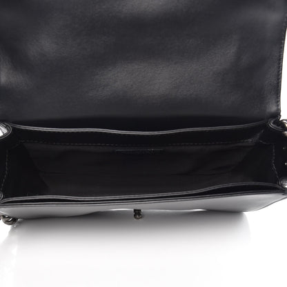 Chanel Calfskin Enchained Medium Boy Flap Black 5 of 9