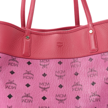 MCM Visetos Aren Tote Pink 10 of 12