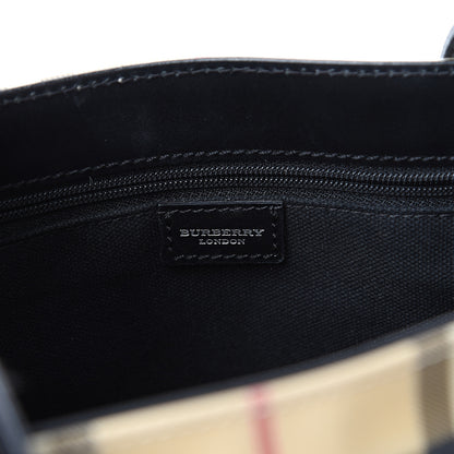 Burberry House Check Bucket Bag Black 5 of 15