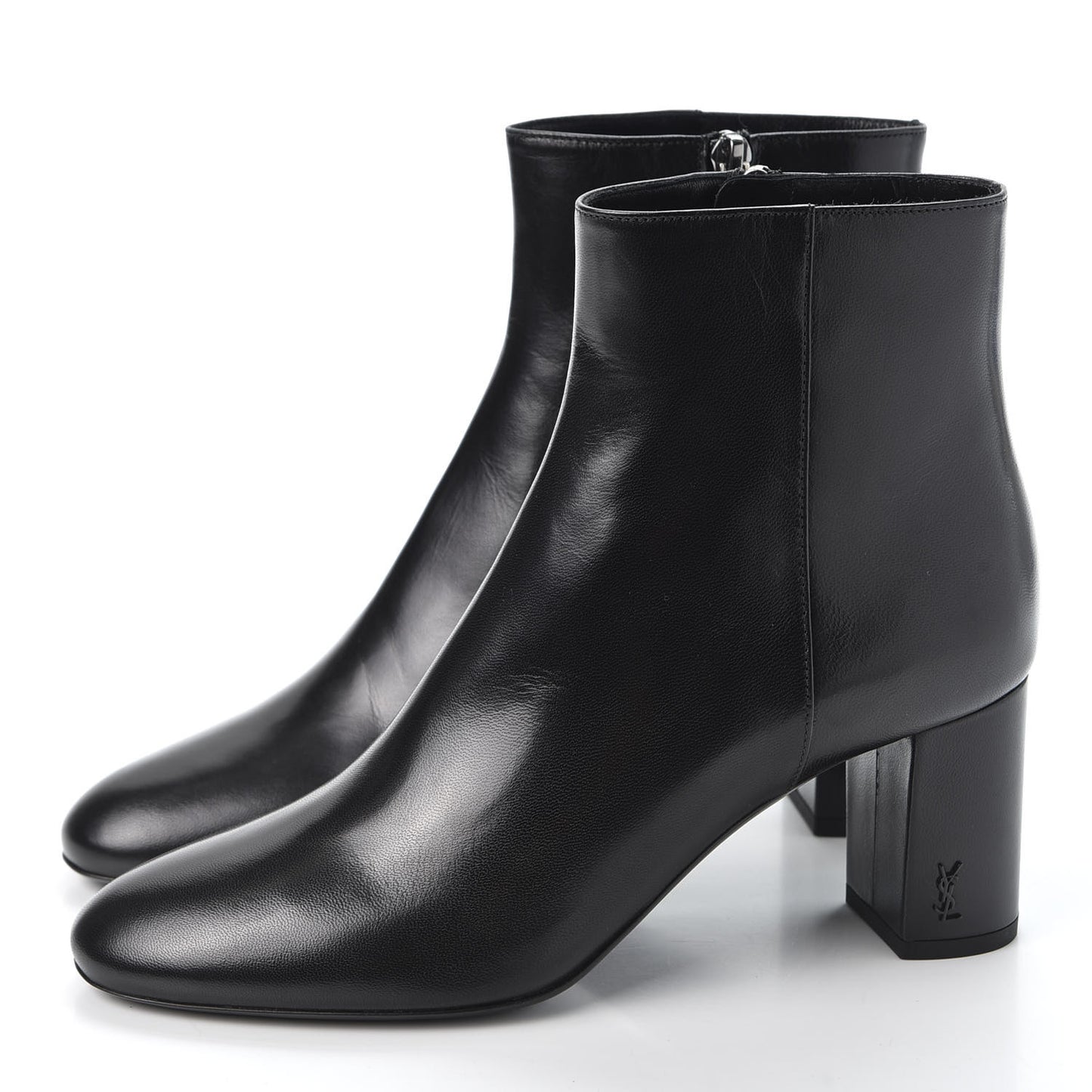 Nappa Loulou Ankle Zip Boot 38 Black