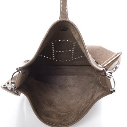 Hermes Taurillon Clemence Evelyne III PM Etoupe 5 of 10
