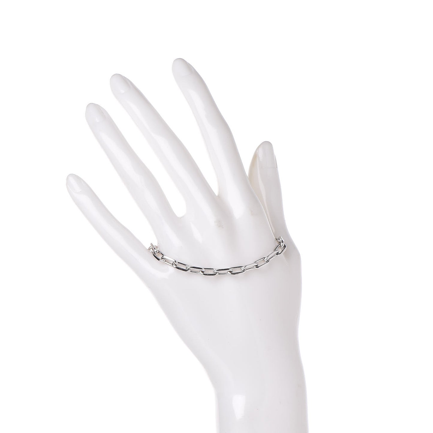 18K White Gold Spartacus Chain Bracelet