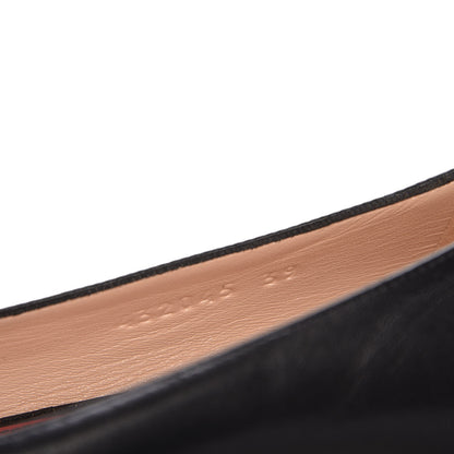 Gucci Calfskin Web Ballerina Flat 39 Nero Black 6 of 8