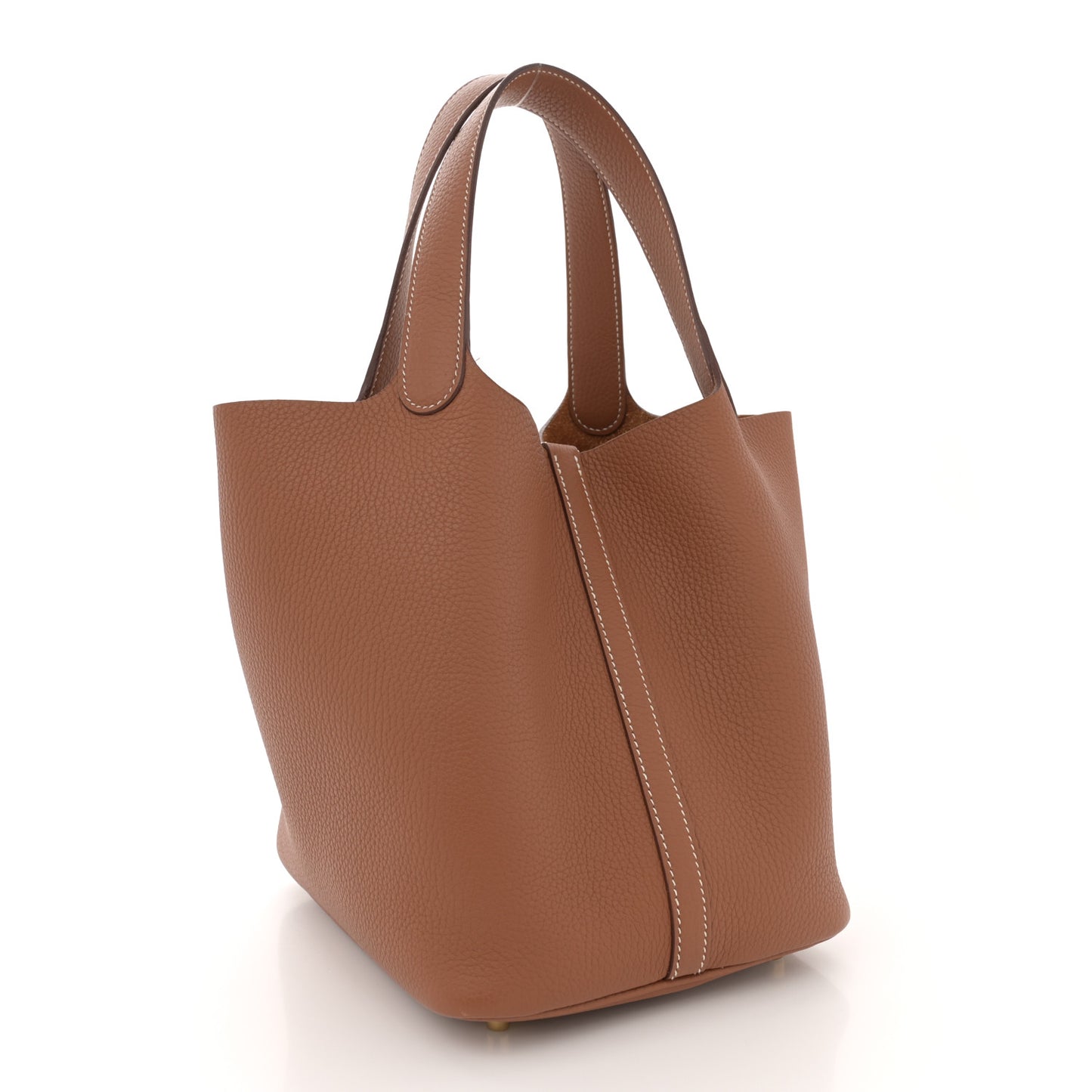 Taurillon Clemence Picotin Lock 22 MM Gold