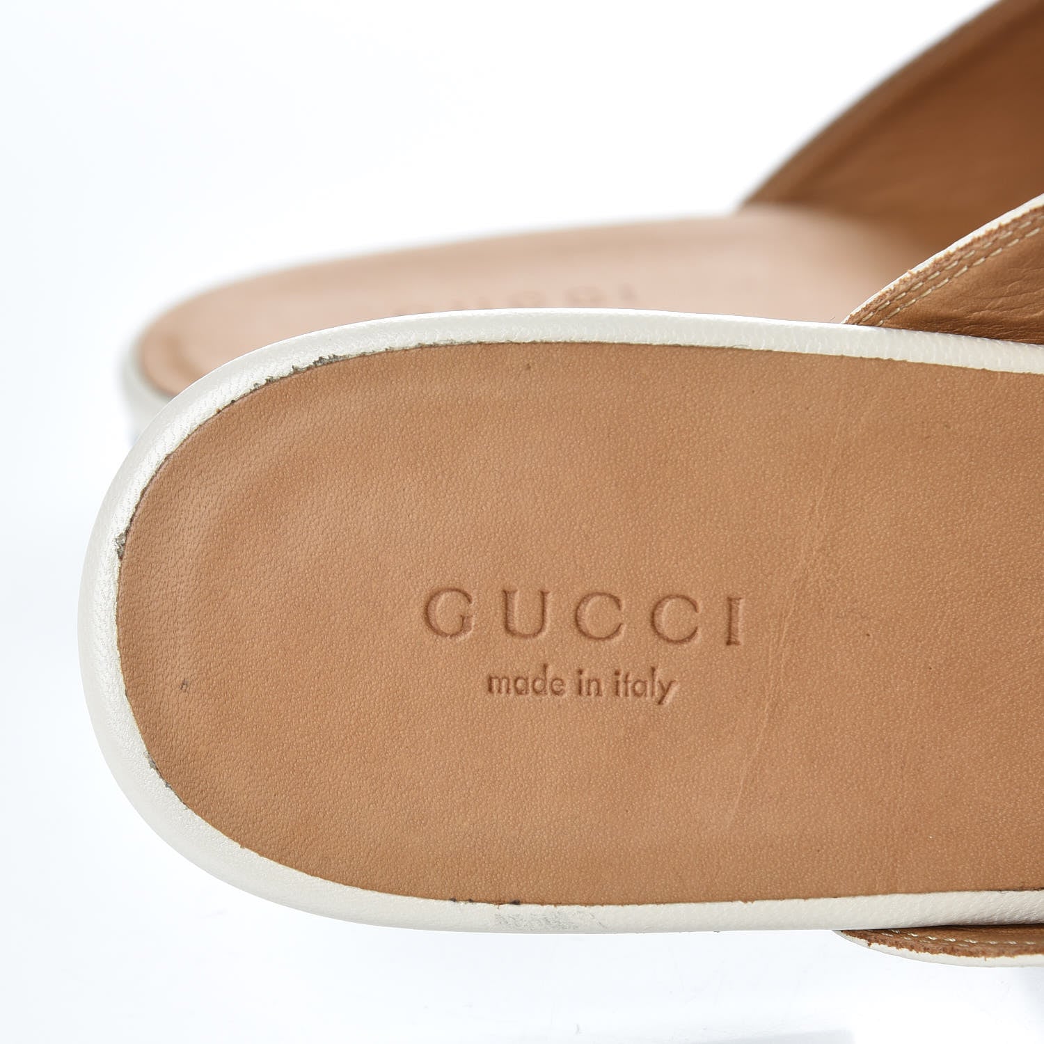Gucci Malaga Kid Womens Princetown Slippers 41 Mystic White 7 of 11
