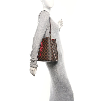 Louis Vuitton Damier Ebene Neonoe MM Cherry Berry 2 of 11