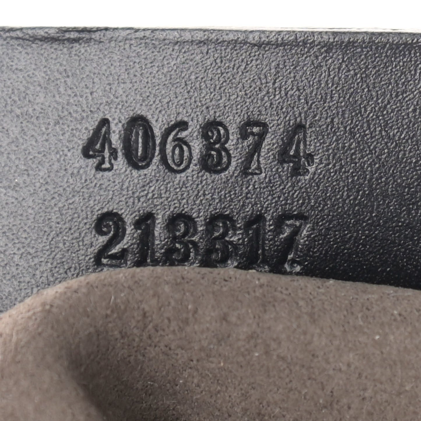 GG Supreme Monogram Flat Messenger Bag Black
