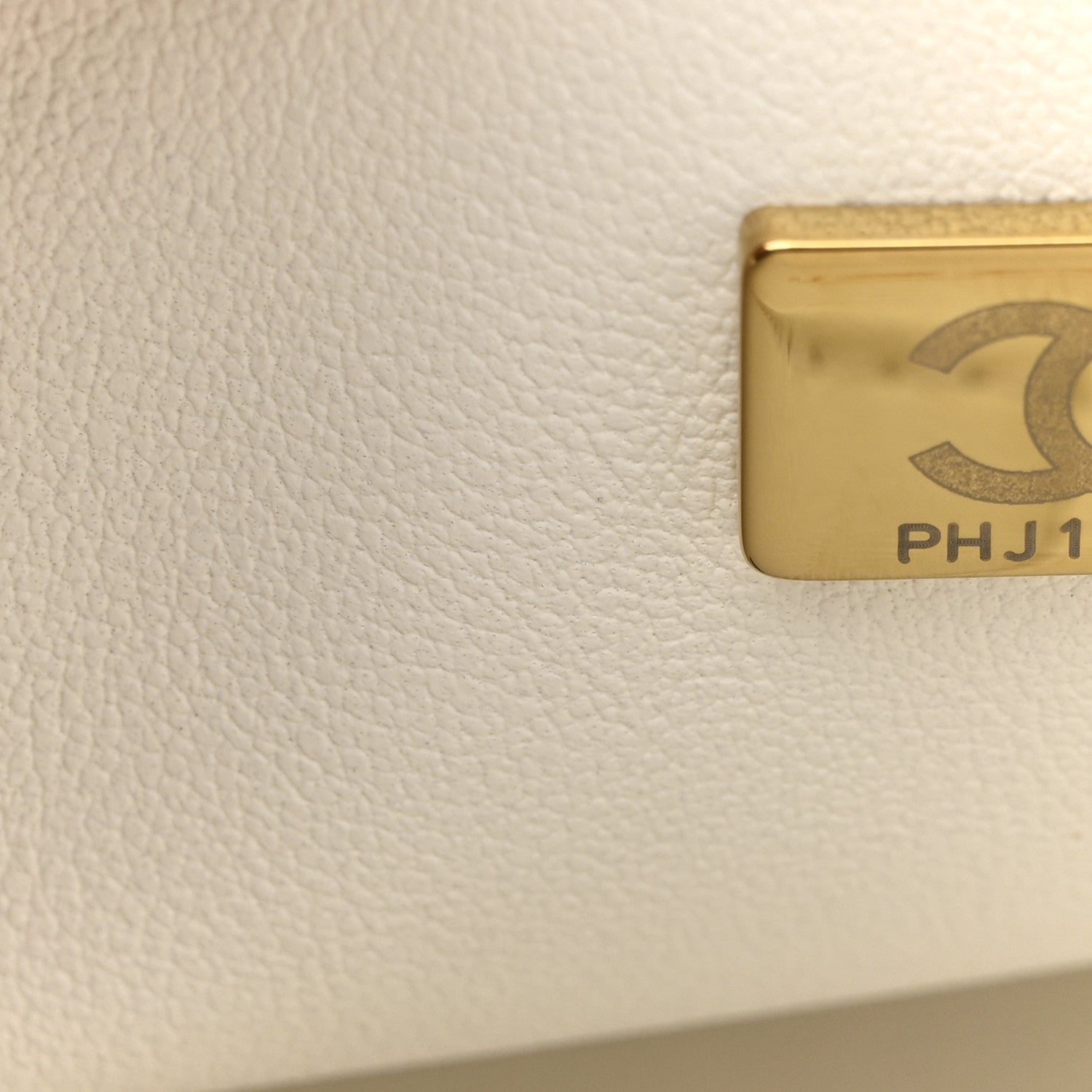 Chanel Caviar Quilted Medium Double Flap White 7 of 14