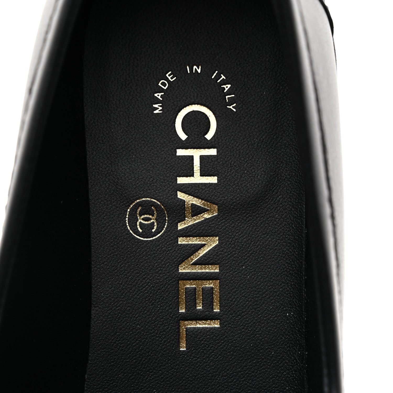 Chanel Lambskin Quilted CC Turnlock Loafers 37 Black 1779932