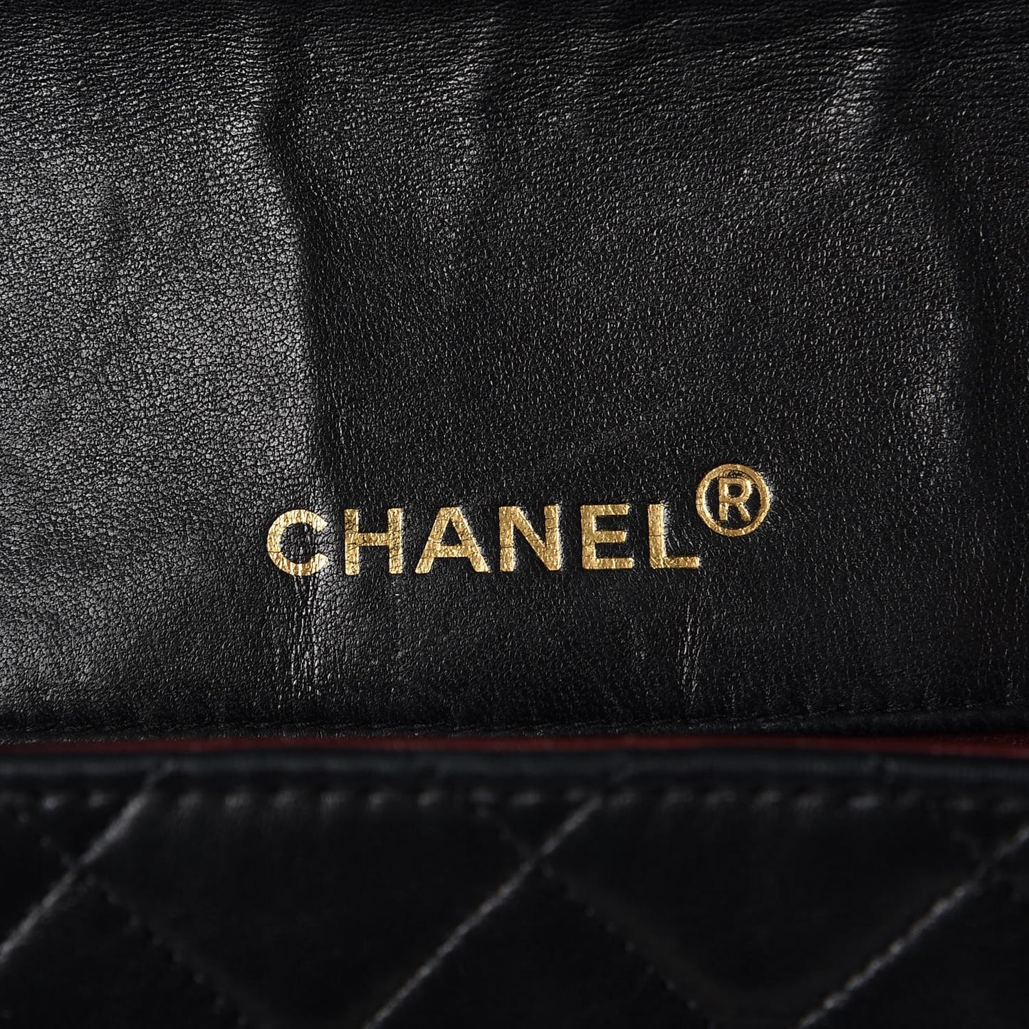 Lambskin Quilted Medium Single Flap Black