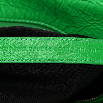 Balenciaga Agneau Arena Small Neo Cagole City Handbag  Vivid Green 8 of 11