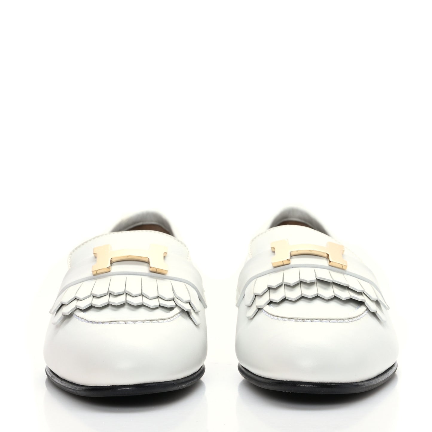 Calfskin Womens Royal Loafer 36 White