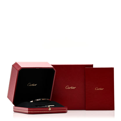 Cartier 18K Pink Gold Small LOVE Bracelet 18 9 of 9
