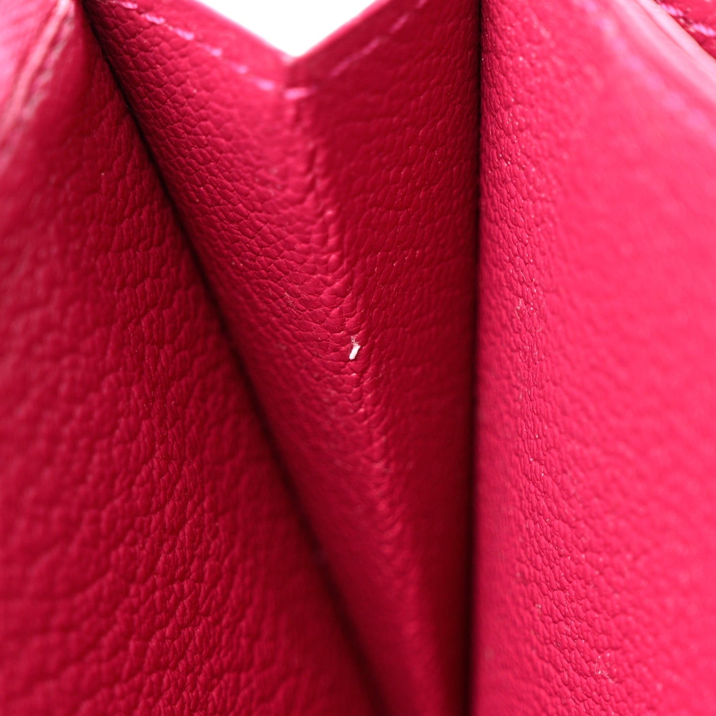 Crocodile Zippy Wallet Fuchsia