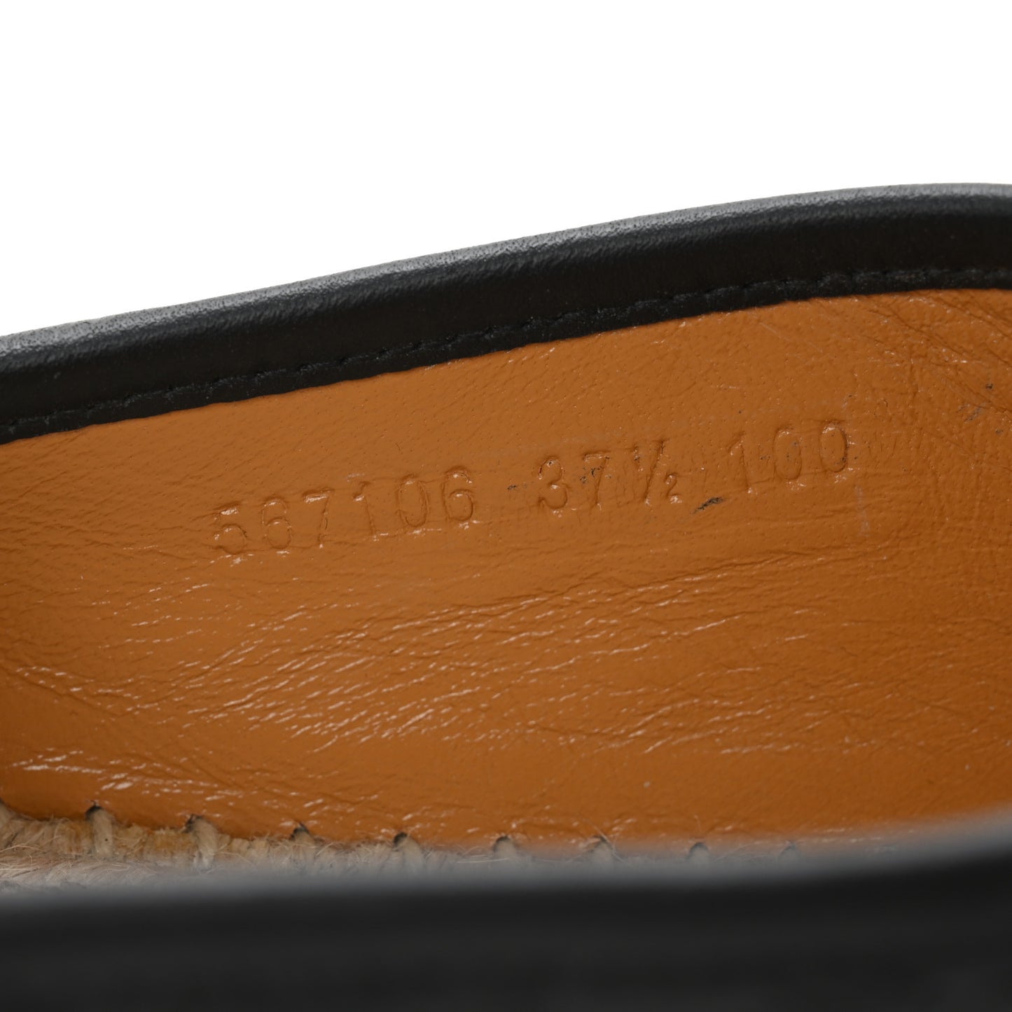 Microguccissima Signature Espadrilles 37.5 Black
