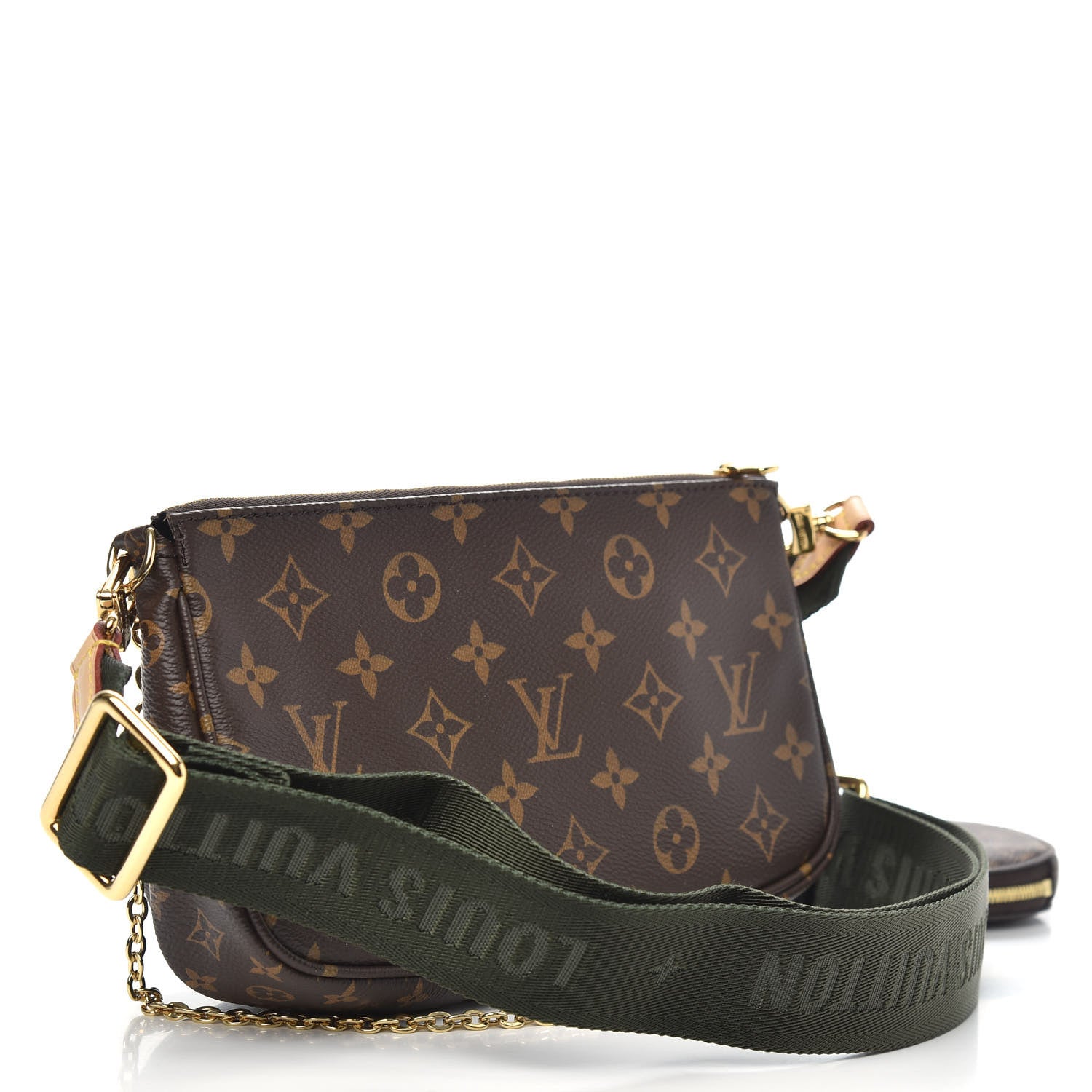 Louis Vuitton Monogram Multi Pochette Accessories Kaki 3 of 11
