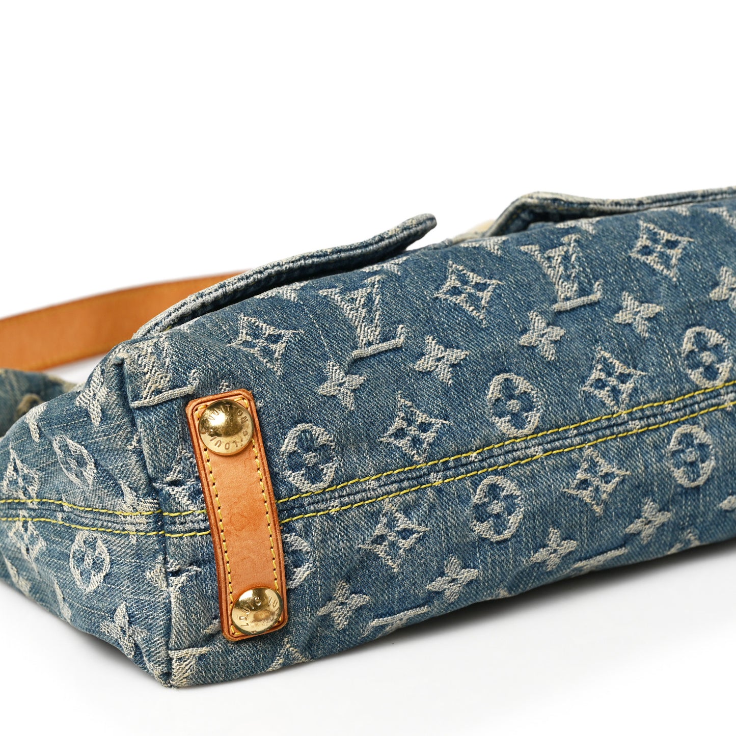 Monogram Denim Baggy PM Blue