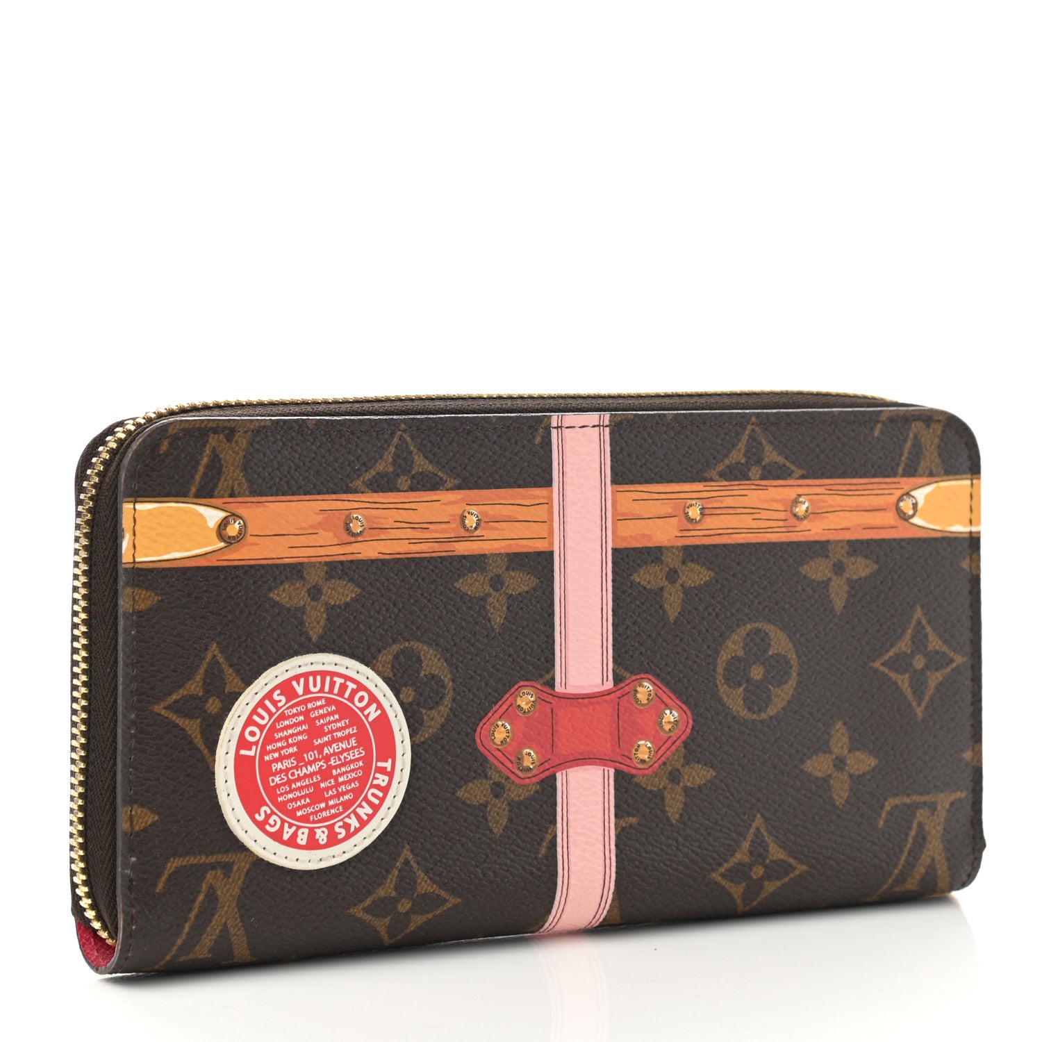 Louis Vuitton Monogram Summer Trunks Zippy Wallet 3 of 7