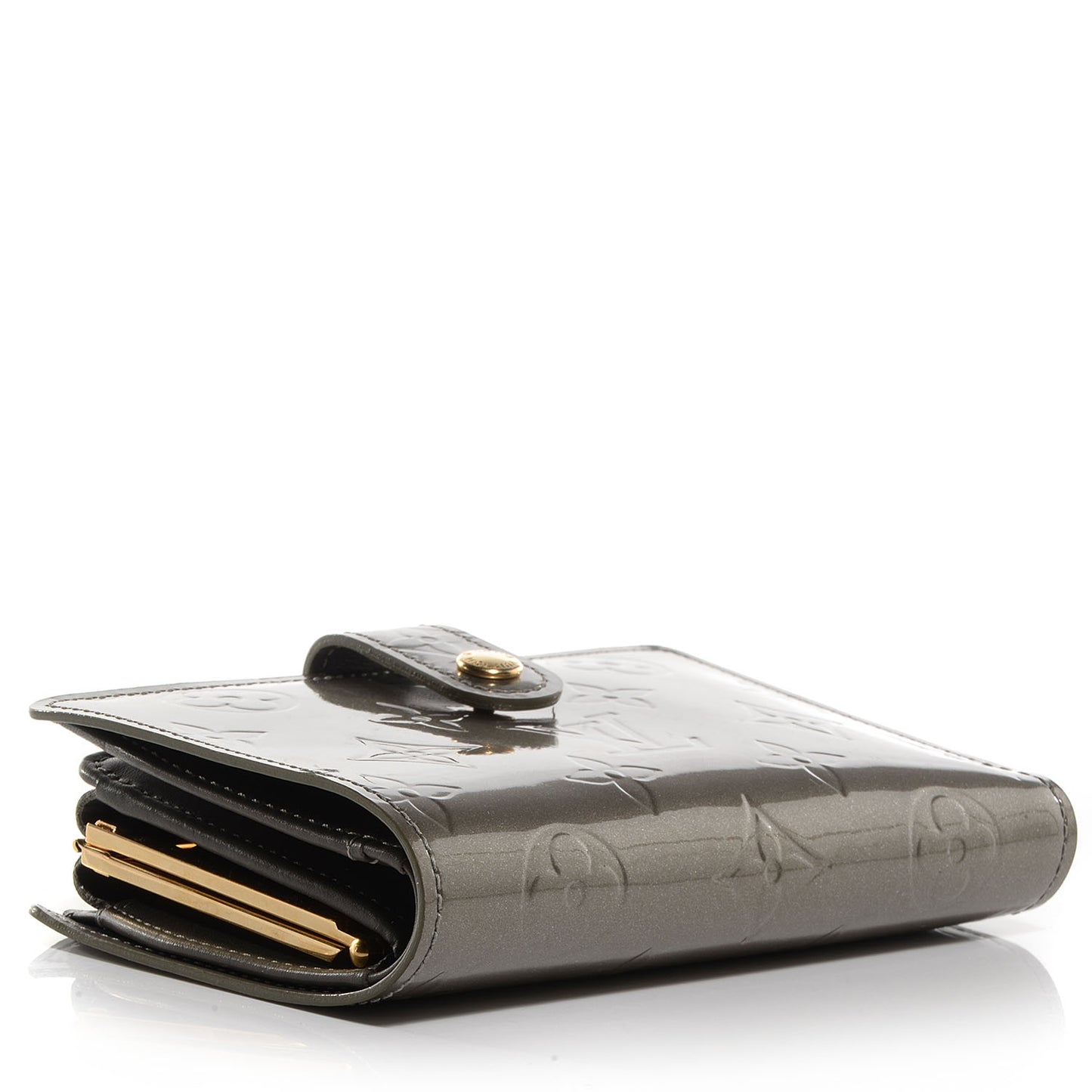 Vernis French Purse Wallet Gris Art Deco
