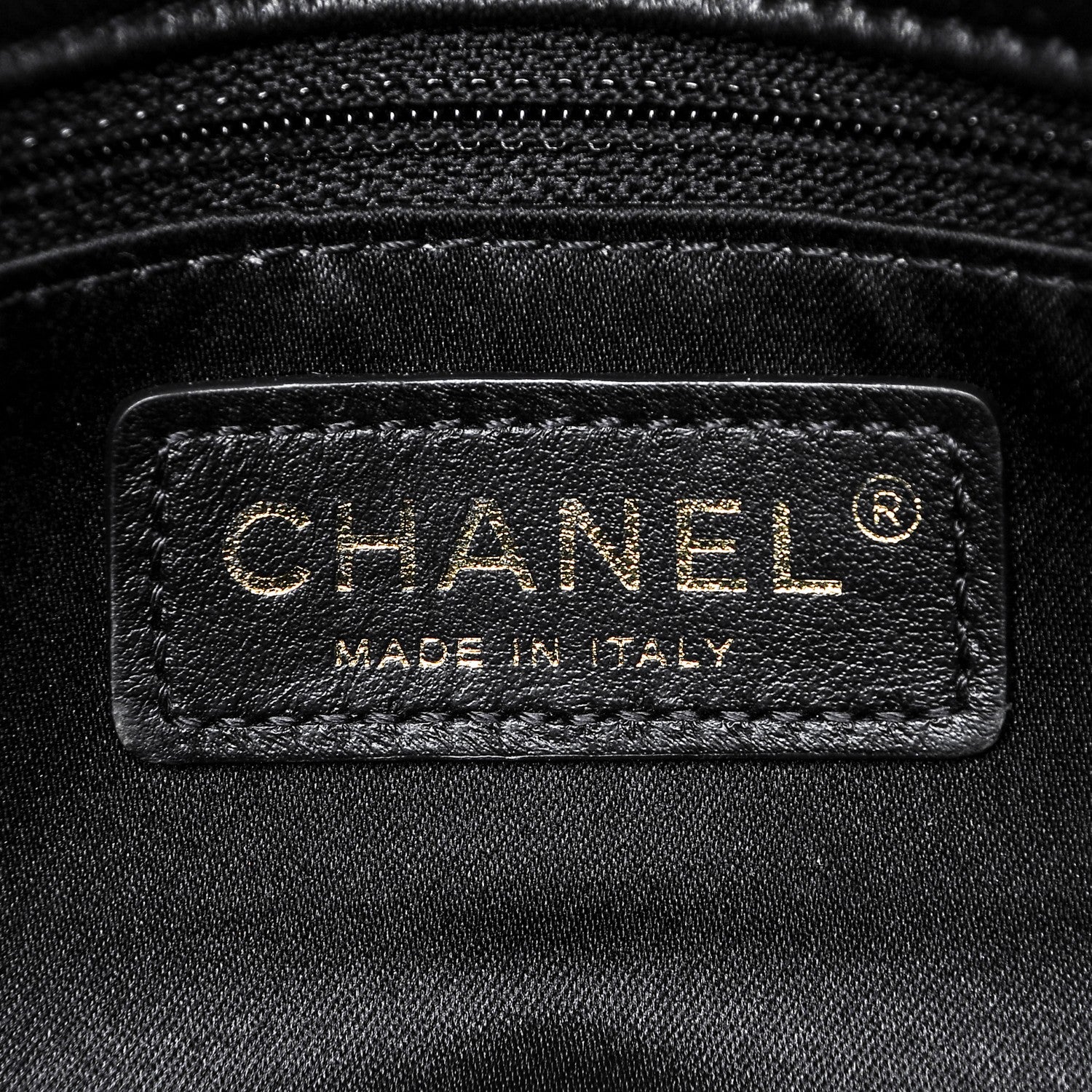 Chanel Sequin Embroidered Medium Flap Bag Black 7 of 7