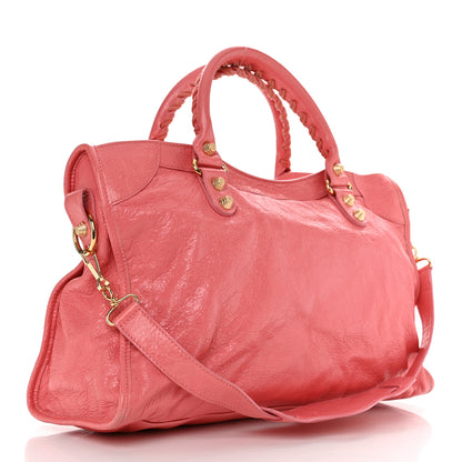 Balenciaga Agneau Giant 12 Gold Hardware City Rose Jaipur 2 of 15