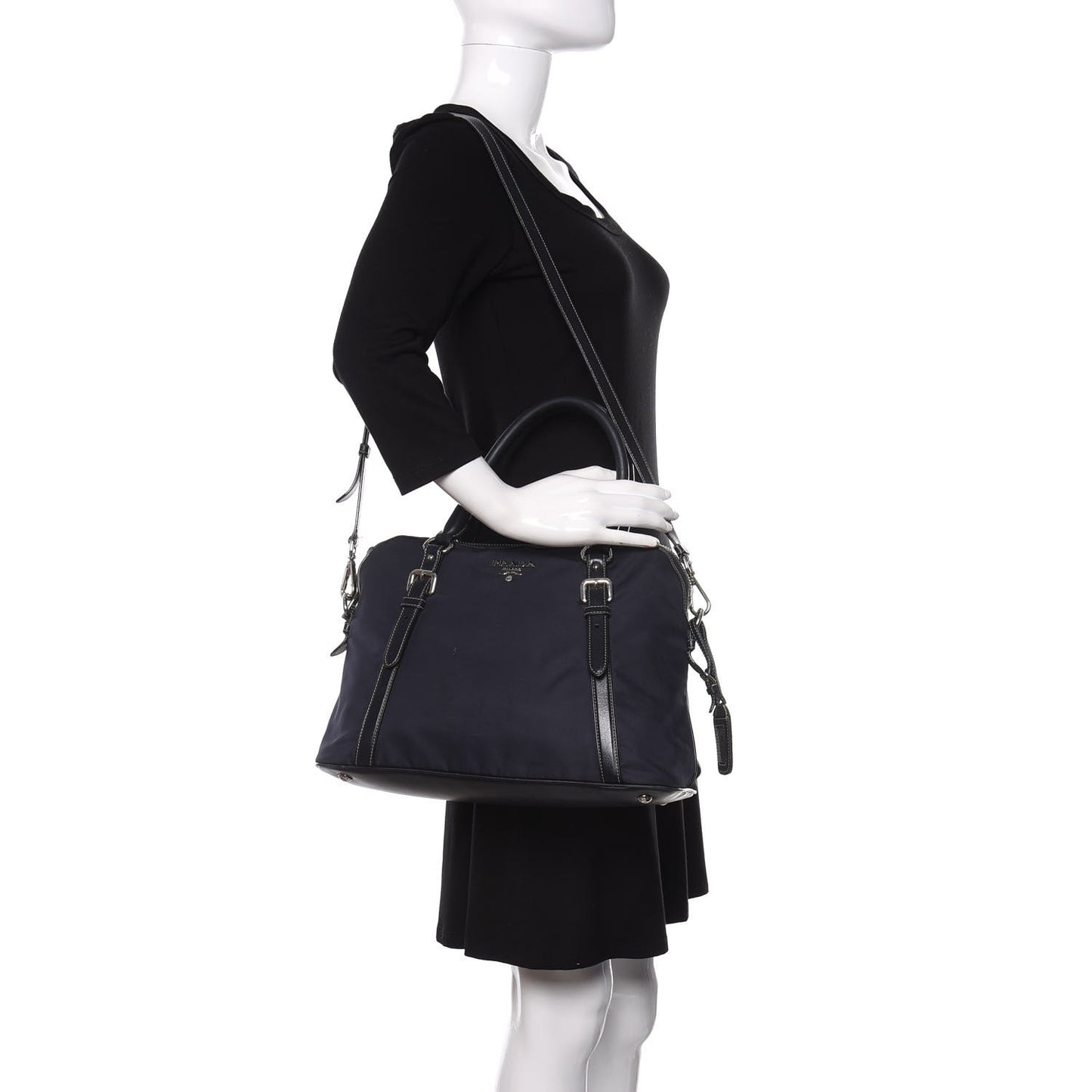 Tessuto Nylon Soft Calf Tote