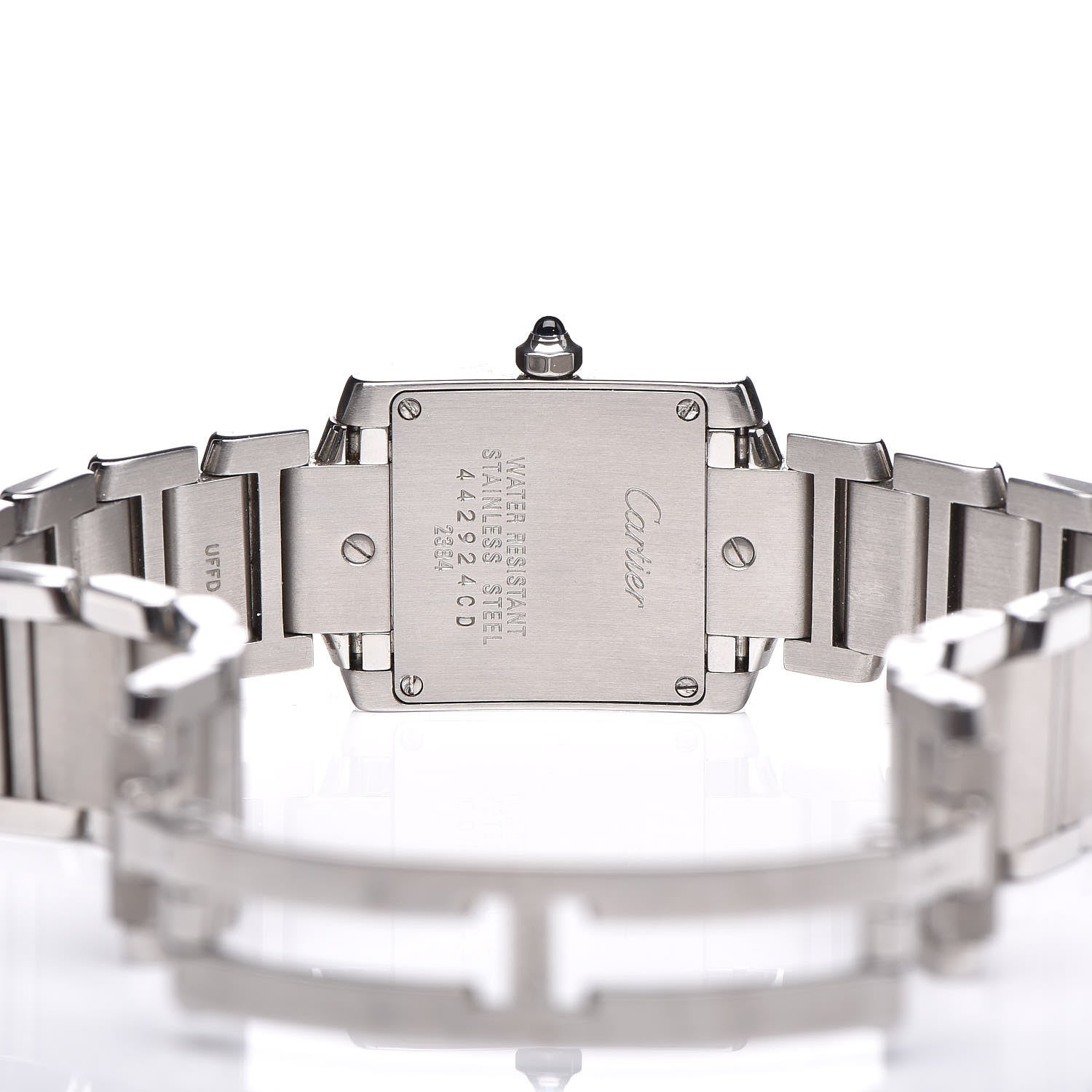 Cartier Stainless Steel 20mm Tank Francaise Quartz Watch 6 of 9