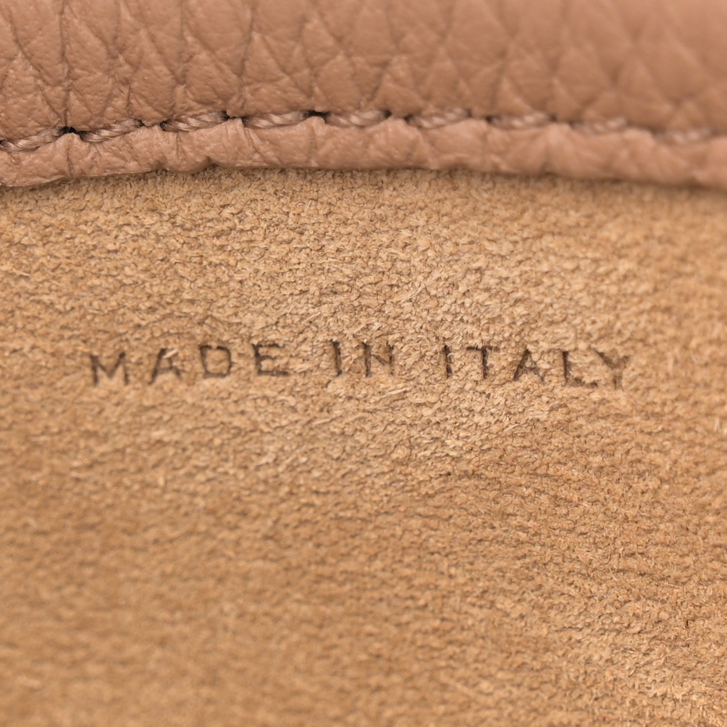 Grained Calfskin Large N/S Park Tote Cinnamon