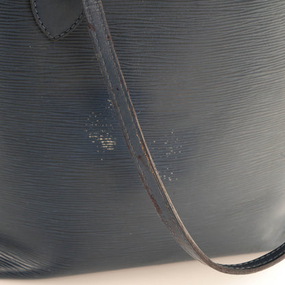Louis Vuitton Epi Neverfull MM Indigo 13 of 15