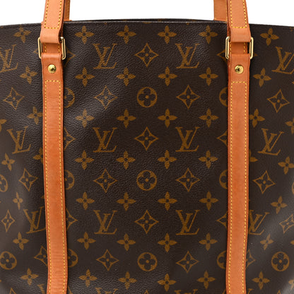 Louis Vuitton Monogram Sac Shopping Tote 8 of 11