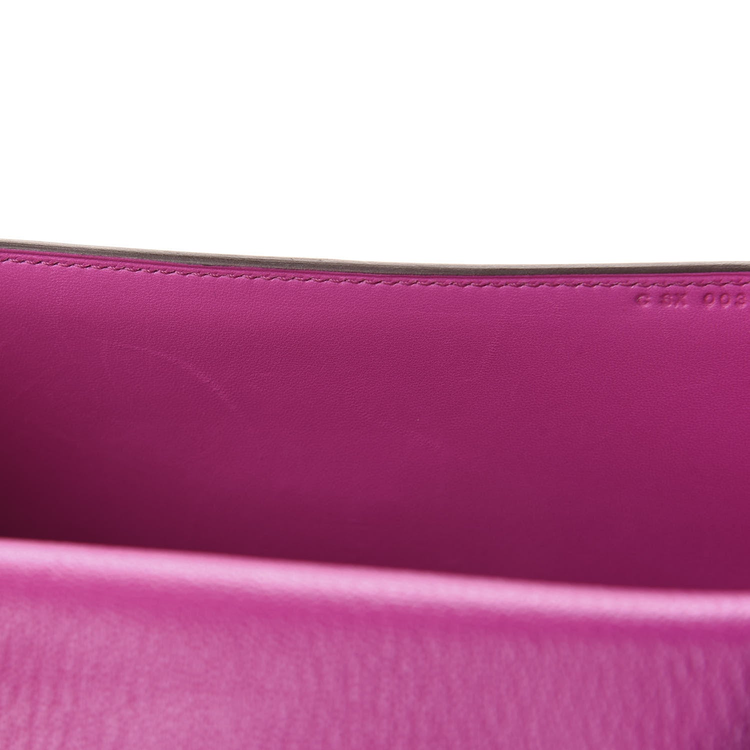 Hermes Chevre Mysore Cinhetic Boxy Top Handle Bag Magnolia 8 of 11