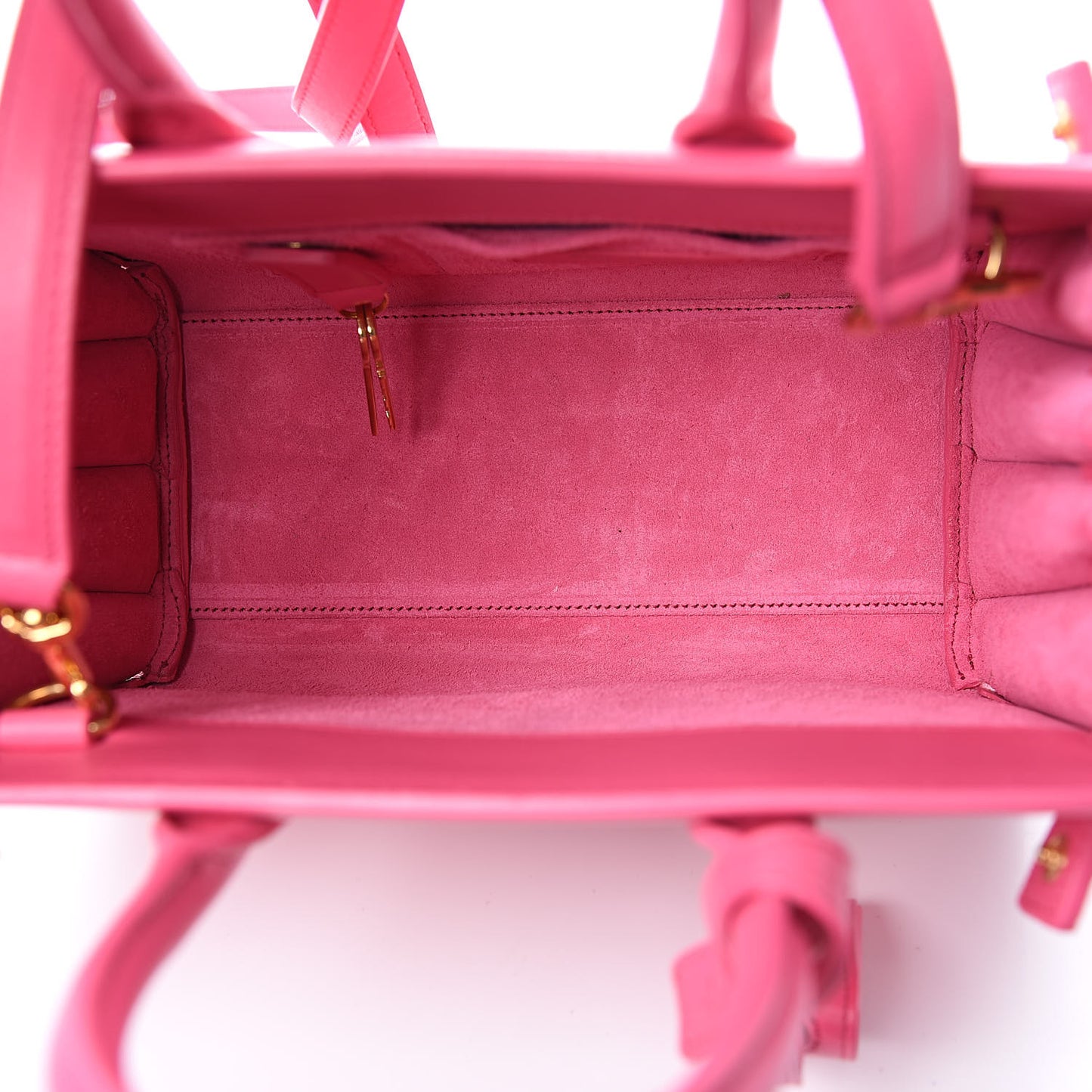 Calfskin Nano Sac De Jour Rose Clair