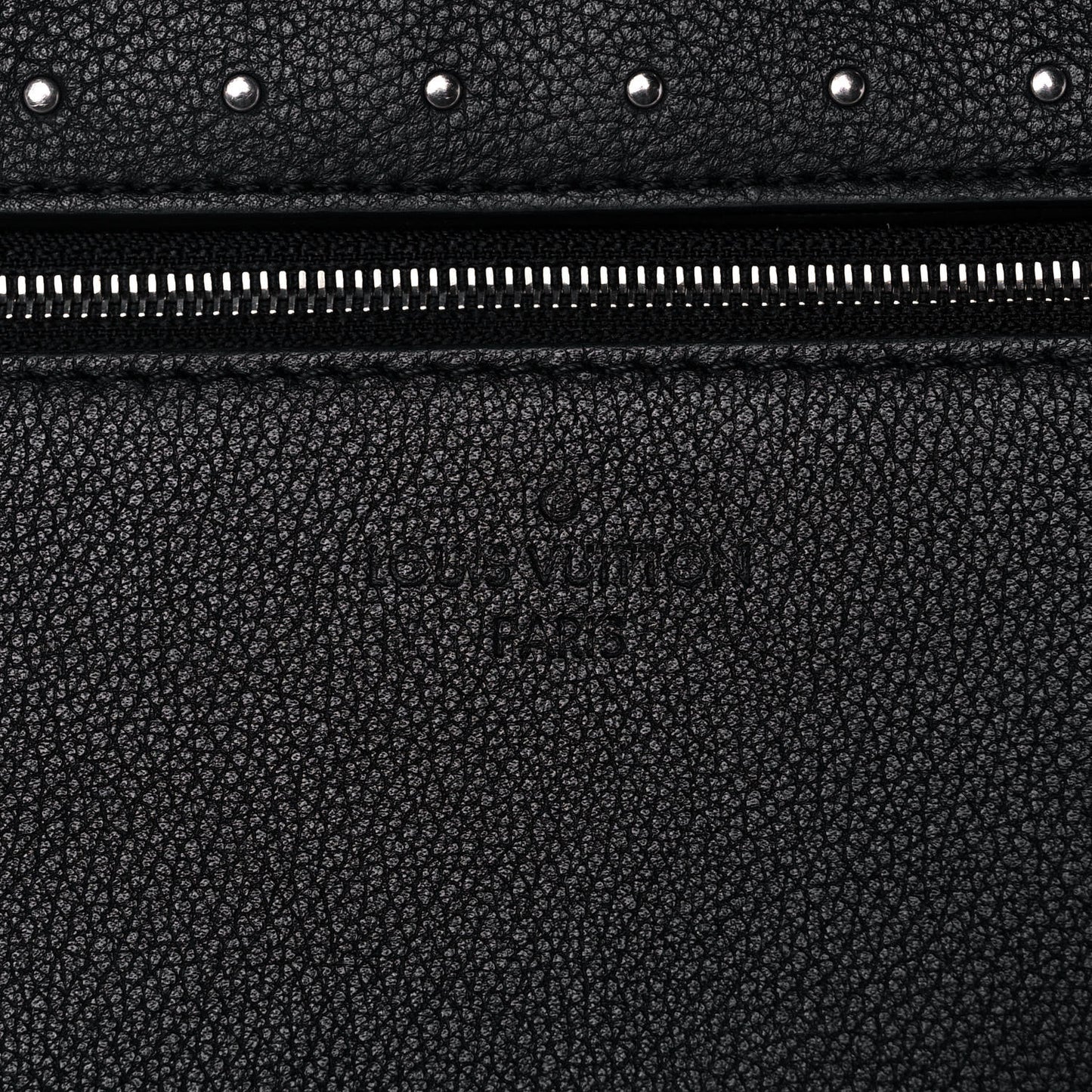 Soft Calfskin My Lockme Studs Black