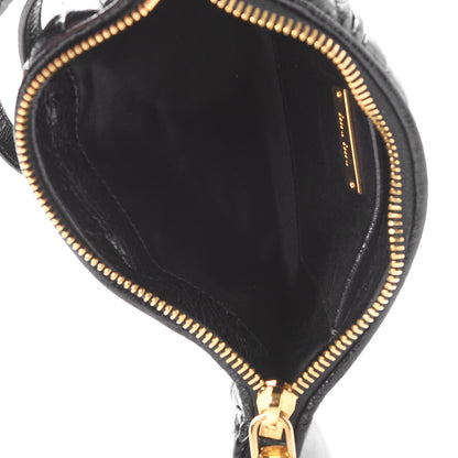 Miu Miu Nappa Lux Matelasse Wristlet Black 8 of 10
